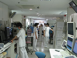 心カテーテル検査室
