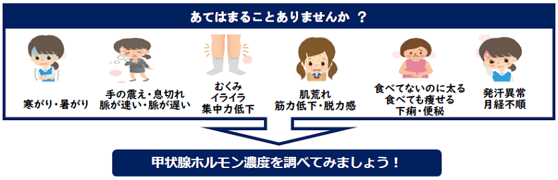 甲状腺の病気かも