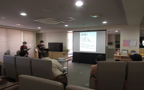患者勉強会風景